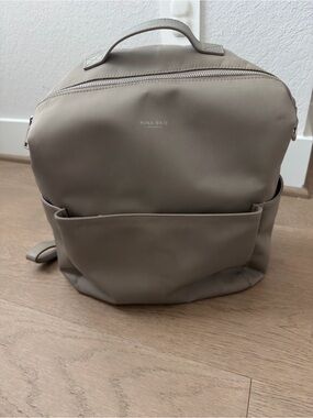 Mina Baie MIDI Nylon Women's Backpack/Diaper Bag in Viola Color